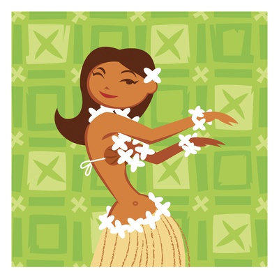 Hula Girl by Harry Briggs Pricing Limited Edition Print image