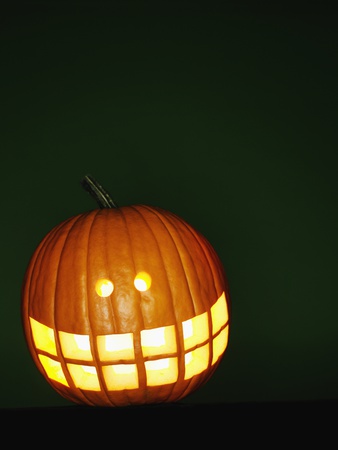 Glowing Jack-O-Lantern by Bernd Vogel Pricing Limited Edition Print image