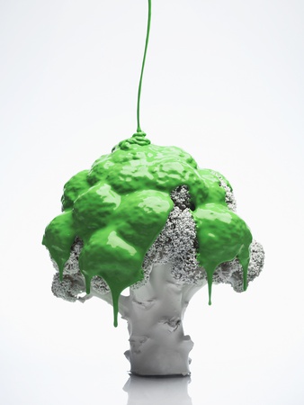 Broccoli Stem With Green by Liam Norris Pricing Limited Edition Print image