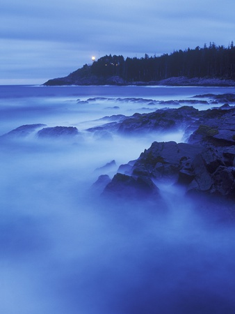 Langara Lighthouse, Langara Islands, Queen Charlotte Islands, British Columbia, Canada. by David Nunuk Pricing Limited Edition Print image