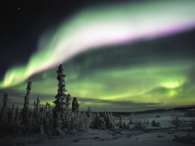 Multi Coloured Aurora, Eagle Plains, Yukon by Robert Postma Pricing Limited Edition Print image