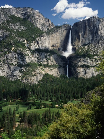Yosemite Falls And Valley by Pat O'hara Pricing Limited Edition Print image