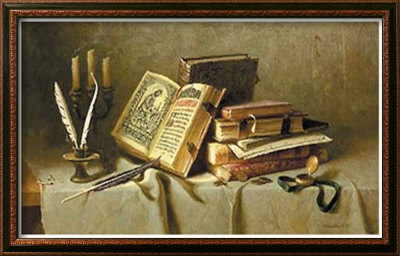 Old Books Ii by Igor Belkovskij Pricing Limited Edition Print image