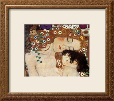 Mother And Child, C.1905 (Detail) by Gustav Klimt Pricing Limited Edition Print image