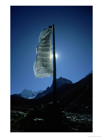 Wind Horse With Prayer Flag, Nepal by William Gray Pricing Limited Edition Print image
