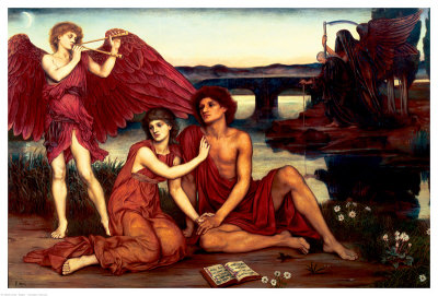 Love's Passing by Evelyn De Morgan Pricing Limited Edition Print image