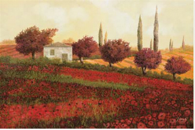 Apapaveri Toscana Ii by Guido Borelli Pricing Limited Edition Print image