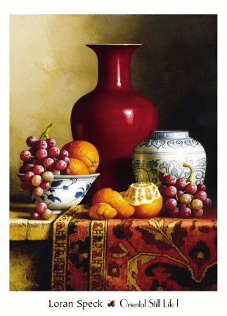 Oriental Still Life I by Loran Speck Pricing Limited Edition Print image