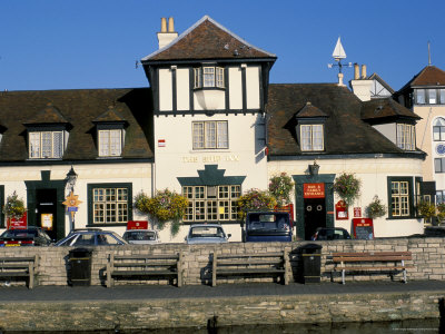 The Ship Inn Pub, Lymington Harbour, Lymington, Hampshire, England, United Kingdom by Brigitte Bott Pricing Limited Edition Print image