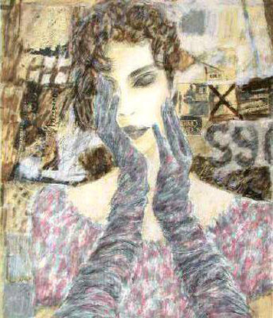 Portrait De Femme by Luis Rago Pricing Limited Edition Print image