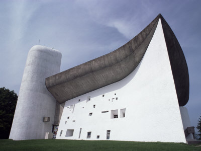 Le Corbusier Chapel, Ronchamp, Haute-Saone, France by Adam Woolfitt Pricing Limited Edition Print image