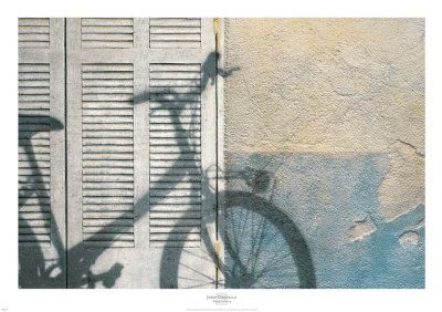 Bicycle Arriving by Josep Cisquella Pricing Limited Edition Print image