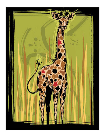 Giraffe by Martin French Pricing Limited Edition Print image