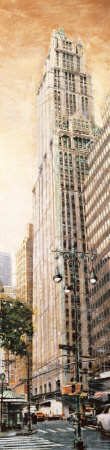 The Woolworth Building by Matthew Daniels Pricing Limited Edition Print image