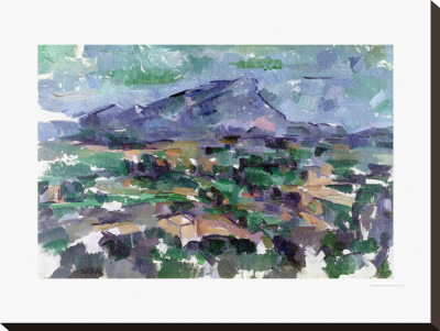 Montagne Sainte-Victoire, 1904-06 by Paul Cézanne Pricing Limited Edition Print image