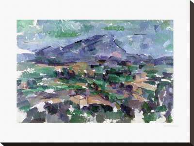 Montagne Sainte-Victoire, 1904-06 by Paul Cezanne Pricing Limited Edition Print image