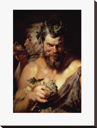 The Two Satyrs by Peter Paul Rubens Pricing Limited Edition Print image