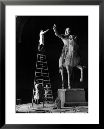 Bertel Thorvaldsen's Equestrian Statue Of Emperor Maximillian I by Alfred Eisenstaedt Pricing Limited Edition Print image