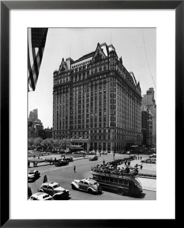 Overall View Of The Plaza Hotel by Dmitri Kessel Pricing Limited Edition Print image