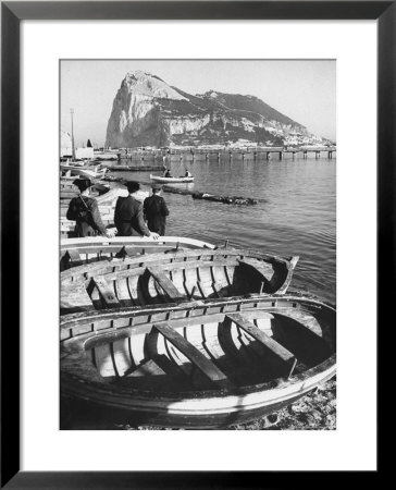 Shot Of The Rock Of Gibraltar by Ralph Crane Pricing Limited Edition Print image