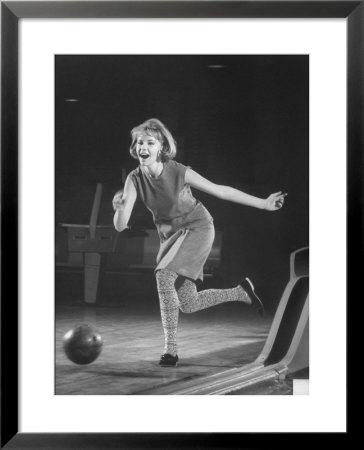 Model Wearing Bowling Costume By French Designer Nina Ricci by Yale Joel Pricing Limited Edition Print image