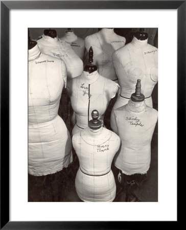 Dressmaker's Forms In Wardrobe Department At 20Th Century Fox by Margaret Bourke-White Pricing Limited Edition Print image