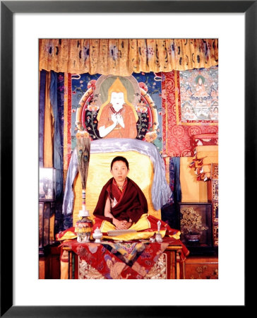 Tibetan Boy Lama by Mark Kauffman Pricing Limited Edition Print image