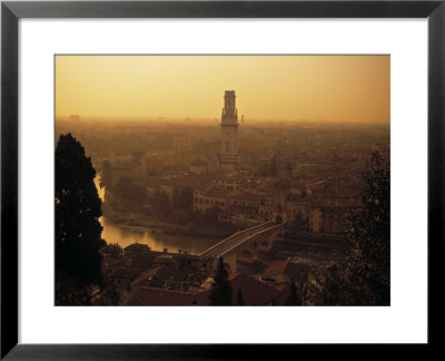 Duomo And River Adige, Verona, Italy by Alan Copson Pricing Limited Edition Print image