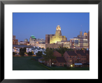 Buffalo City Skyline, New York State, United States Of America, North America by Richard Cummins Pricing Limited Edition Print image