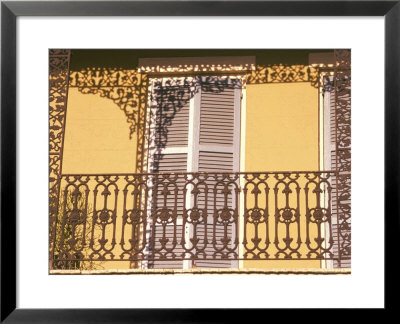 Iron Lace Balcony, New Orleans, Louisiana, Usa by Ken Gillham Pricing Limited Edition Print image