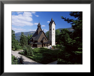 The Wang Chapel, A 12Th Century Norwegian Church, Karpacz, Sudeten Mountains, Poland by Gavin Hellier Pricing Limited Edition Print image