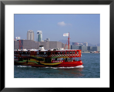 Star Ferry, Victoria Harbour, Hong Kong, China by Amanda Hall Pricing Limited Edition Print image