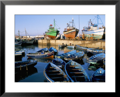 Fishing Port, Essaouira, Morocco, North Africa, Africa by Bruno Morandi Pricing Limited Edition Print image
