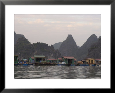 House Boats, Halong Bay, Cat Ba National Park, Northern Vietnam, Southeast Asia by Christian Kober Pricing Limited Edition Print image