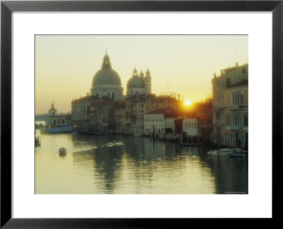 Sunrise Behind Santa Maria Della Salute Church From Academia Bridge, Venice, Veneto, Italy by Lee Frost Pricing Limited Edition Print image