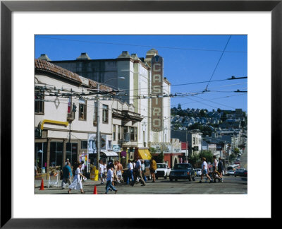 The Castro District, A Favorite Area For The Gay Community, San Francisco, California, Usa by Fraser Hall Pricing Limited Edition Print image