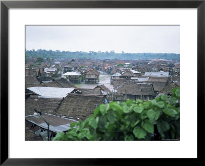 Part Of City Built Closer To The River, Iquitos, Amazon, Peru, South America by Aaron Mccoy Pricing Limited Edition Print image