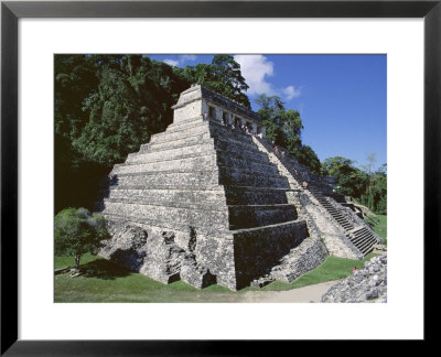 Temple Of The Inscriptions, Palenque, Unesco World Heritage Site, Chiapas, Mexico, Central America by Richard Nebesky Pricing Limited Edition Print image