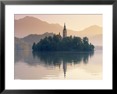 Lake Bled, Gorenjska, Slovenia by Peter Adams Pricing Limited Edition Print image