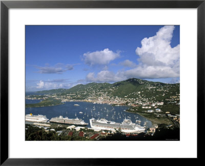 Charlotte Amalie, St. Thomas, Us Virgin Islands, Caribbean by Walter Bibikow Pricing Limited Edition Print image