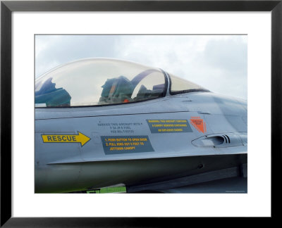 The Cockpit Of An F-16 Fighting Falcon by Stocktrek Images Pricing Limited Edition Print image