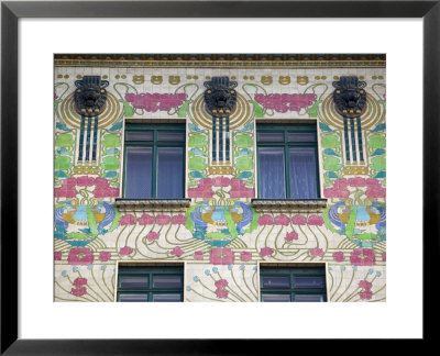 Jugendstil Building, Majolikahaus, Vienna, Austria by Walter Bibikow Pricing Limited Edition Print image