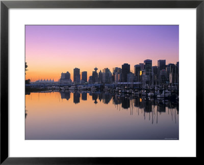 Coal Harbour, Vancouver, British Columbia, Canada by Walter Bibikow Pricing Limited Edition Print image
