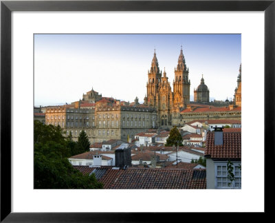 Cathedral De Santiago De Compostela, Santiago De Compostela, Galicia, Spain by Alan Copson Pricing Limited Edition Print image