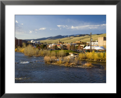 Across The Clark Fork River, Missoula, Montana by Chuck Haney Pricing Limited Edition Print image