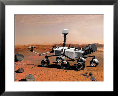 Nasa's Mars Science Laboratory by Stocktrek Images Pricing Limited Edition Print image