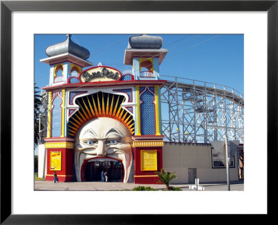 Entrance Gate To Luna Park, St Kilda, Melbourne, Victoria, Australia by David Wall Pricing Limited Edition Print image