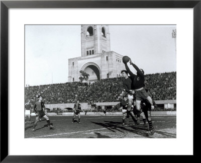 Soccer Players Fighting For The Ball During A Game by A. Villani Pricing Limited Edition Print image