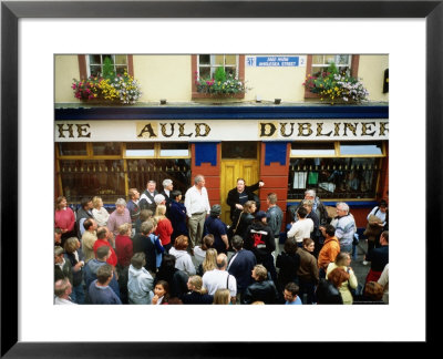 Irish Music Pub Crawl, The Auld Dubliner, Temple Bar, Ireland by Holger Leue Pricing Limited Edition Print image
