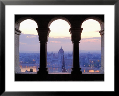 Overhead Of Pest From Buda Castle by Mark Hemmings Pricing Limited Edition Print image